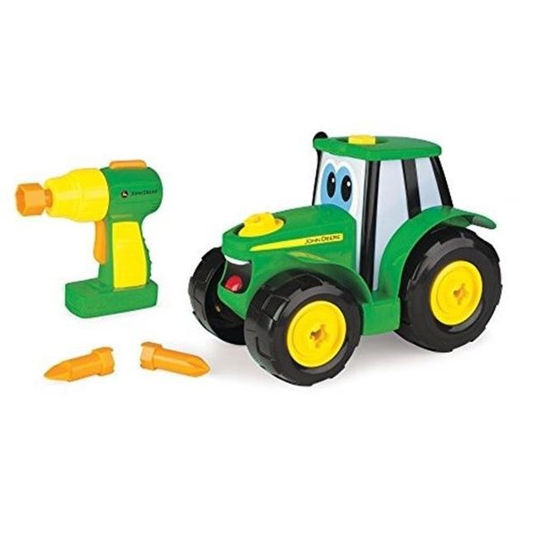 Tomy Tomy International 238330 John Deere Build-A-Johnny Tractor; Pack of 15 238330